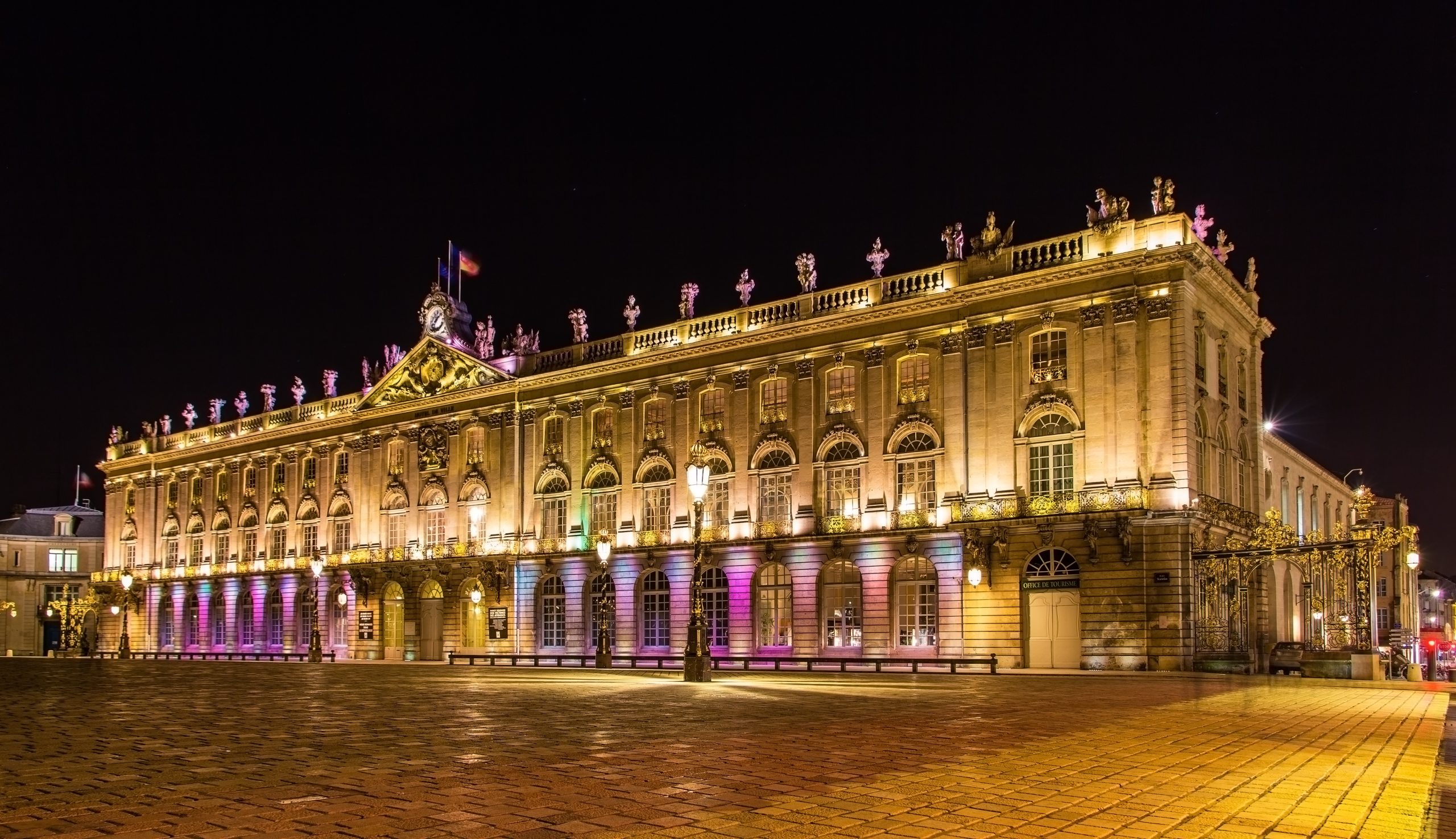 La place Stanislas à Nancy, classée au patrimoine mondial